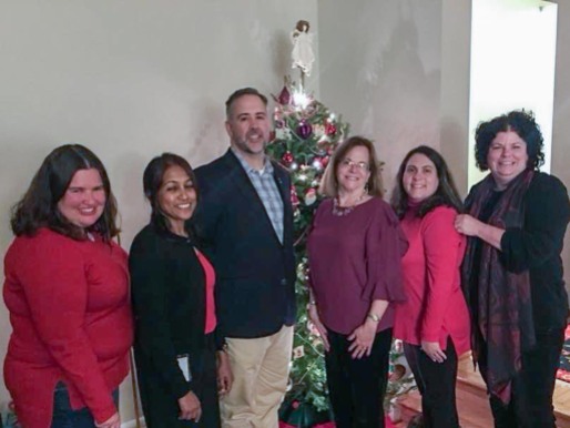 Holiday party for UUCR staff 2018