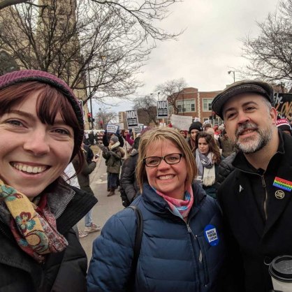 Women's March with Greta and Rica